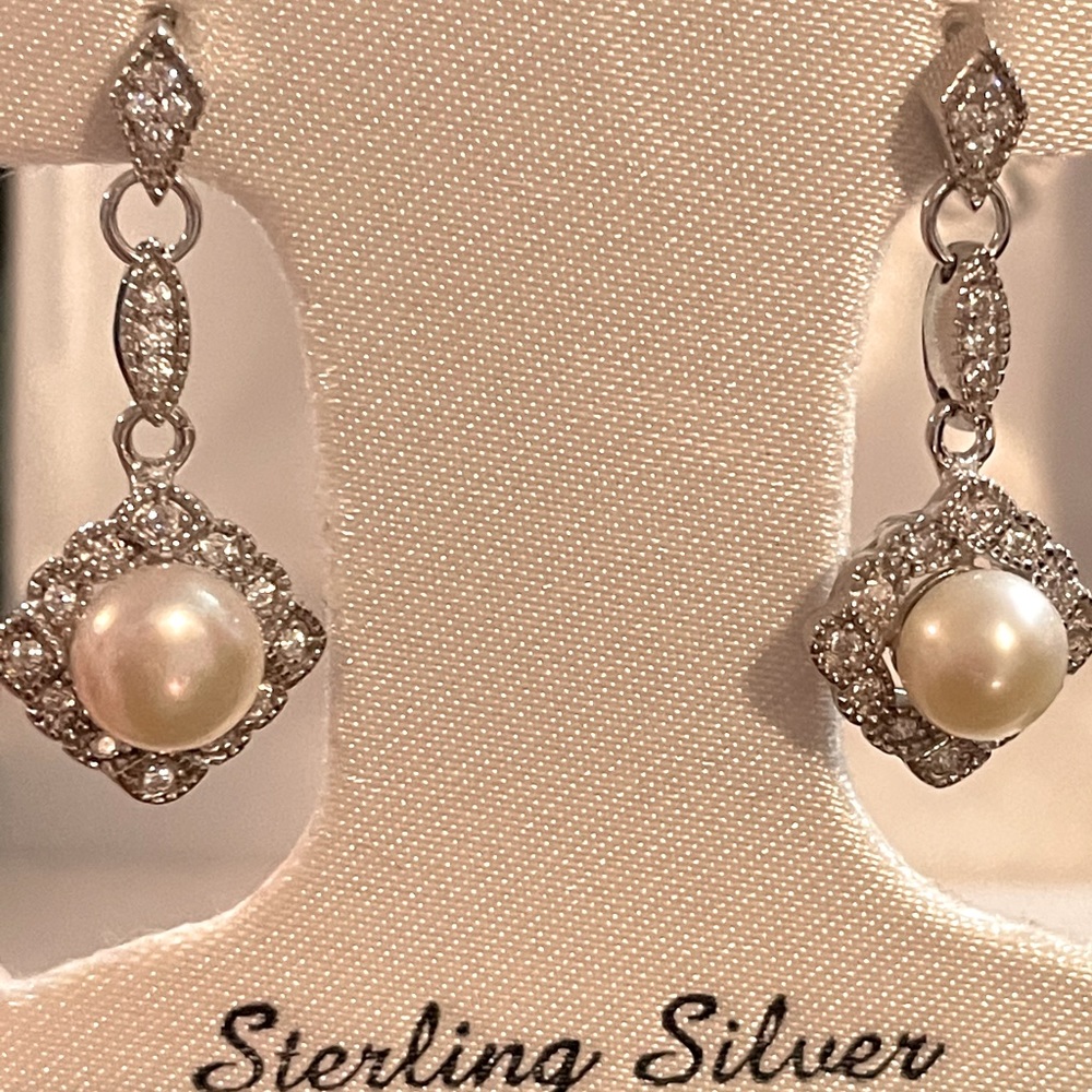Timeless treasures sterling silver earrings